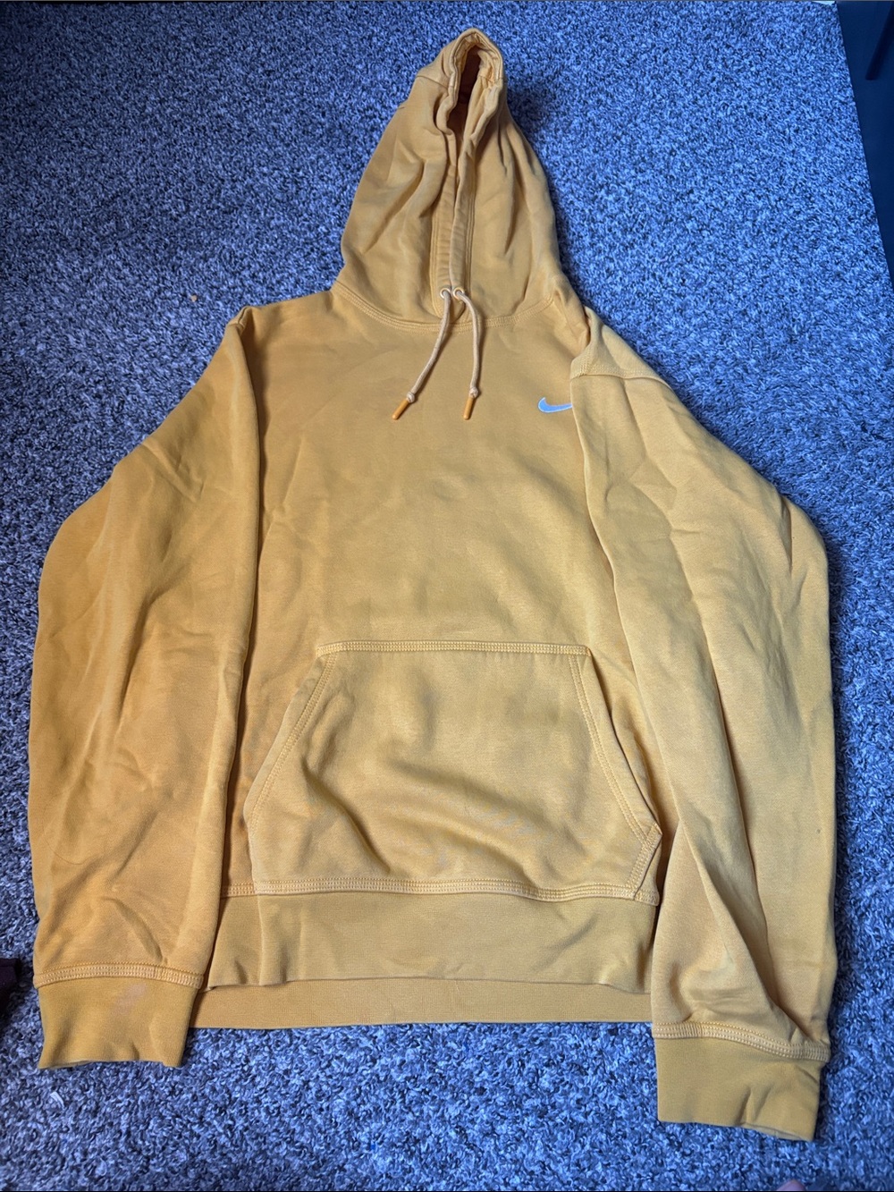 Nike Pullover Hoodie in Brown Size Large